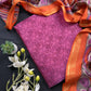 Handloom Maheshwari Silk Suit In Kani
