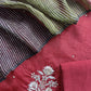 Sahiba 2025 Dark Rust Red Handloom Desi Tussar Kurta With Zardosi Work And Ghicha Tussar Dupatta