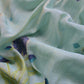 Light Blue Chanderi Dupatta-Suit with Phool Jamdani weaving and gold detailings