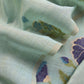 Light Blue Chanderi Dupatta-Suit with Phool Jamdani weaving and gold detailings