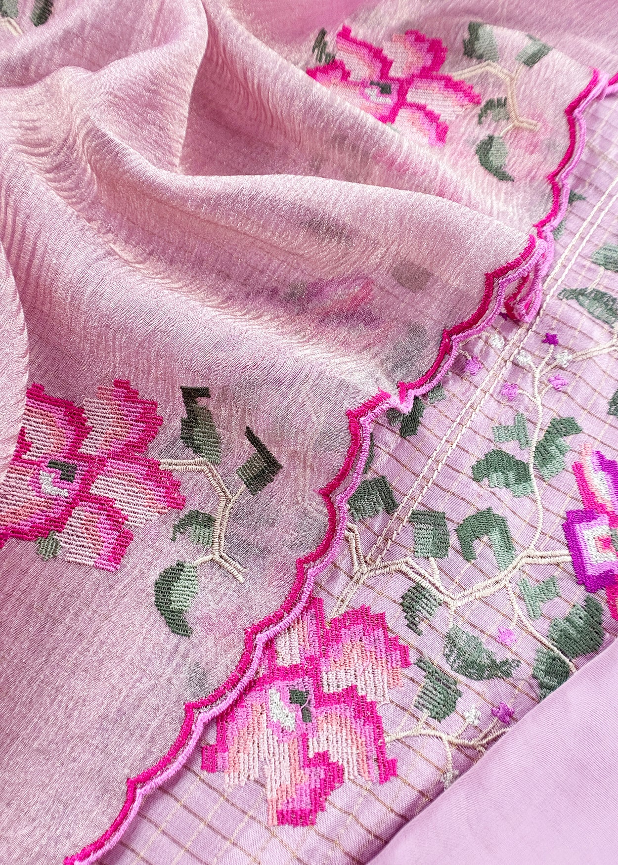 Indian ethnic wear handloom silk suits for women

