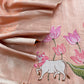 Premium quality silk unstitched suit with dupatta

