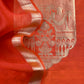 Pure banarasi silk suit with kora silk dupatta


