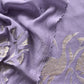 Medium Purple Presenting Our Pure Mul Cotton Unstitched Dupatta Suit With Tissue Appliqué Work.