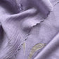 Medium Purple Presenting Our Pure Mul Cotton Unstitched Dupatta Suit With Tissue Appliqué Work.