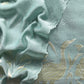 Pine Green Presenting Our Pure Mul Cotton Unstitched Dupatta Suit With Tissue Appliqué Work