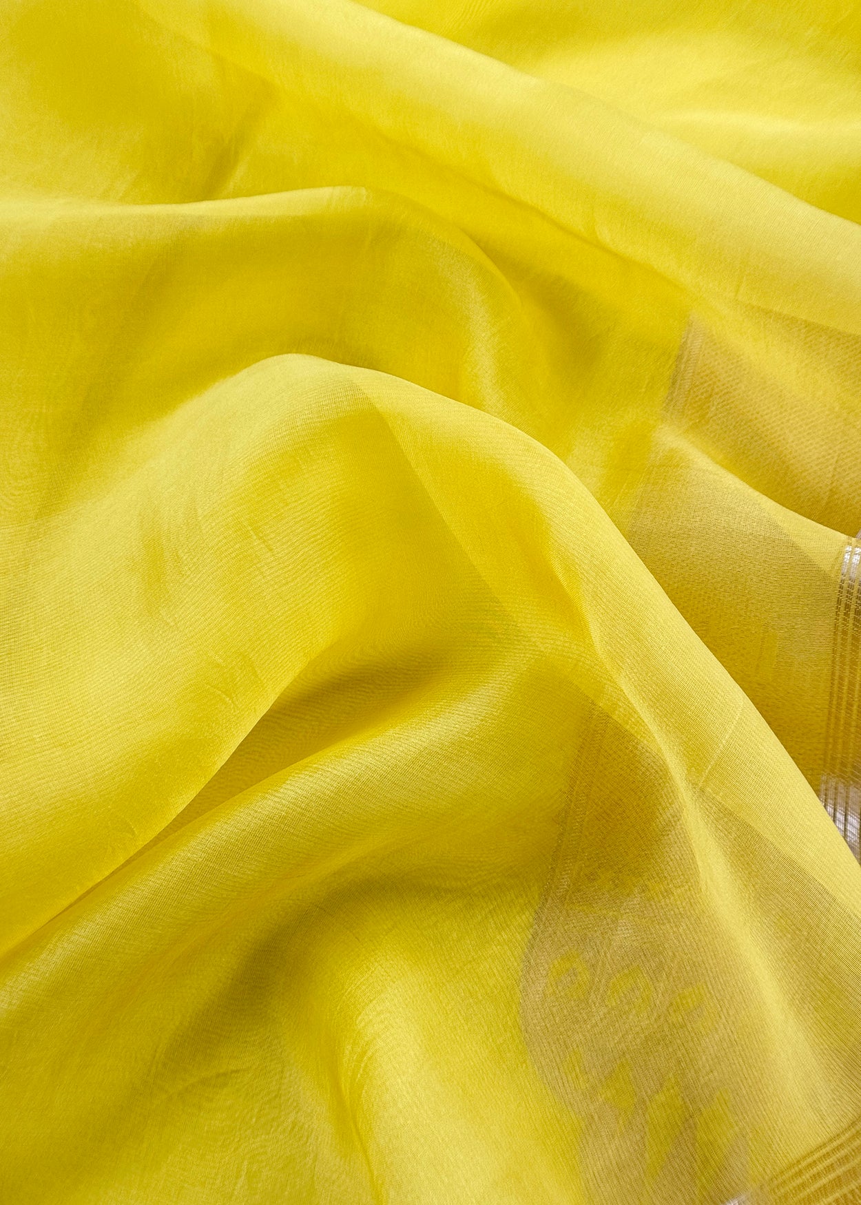 Luxury silk suit with kadwa meenakari weaving


