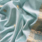 Sky Blue Pure Unstitched Banarasi Silk Suit With Dupatta