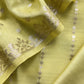 Guldasta 2025 Pear Green Pure Silk Suit With Gold Weaving