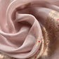 Light Mauve Pura Kora Silk Suit In Kadwa Weaving