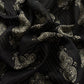 Black Maheshwari Silk Unstitched Suit With Leheriya And Block Print