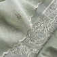 Ash Grey Pure Mul Chanderi Suit With Resham Embroidery