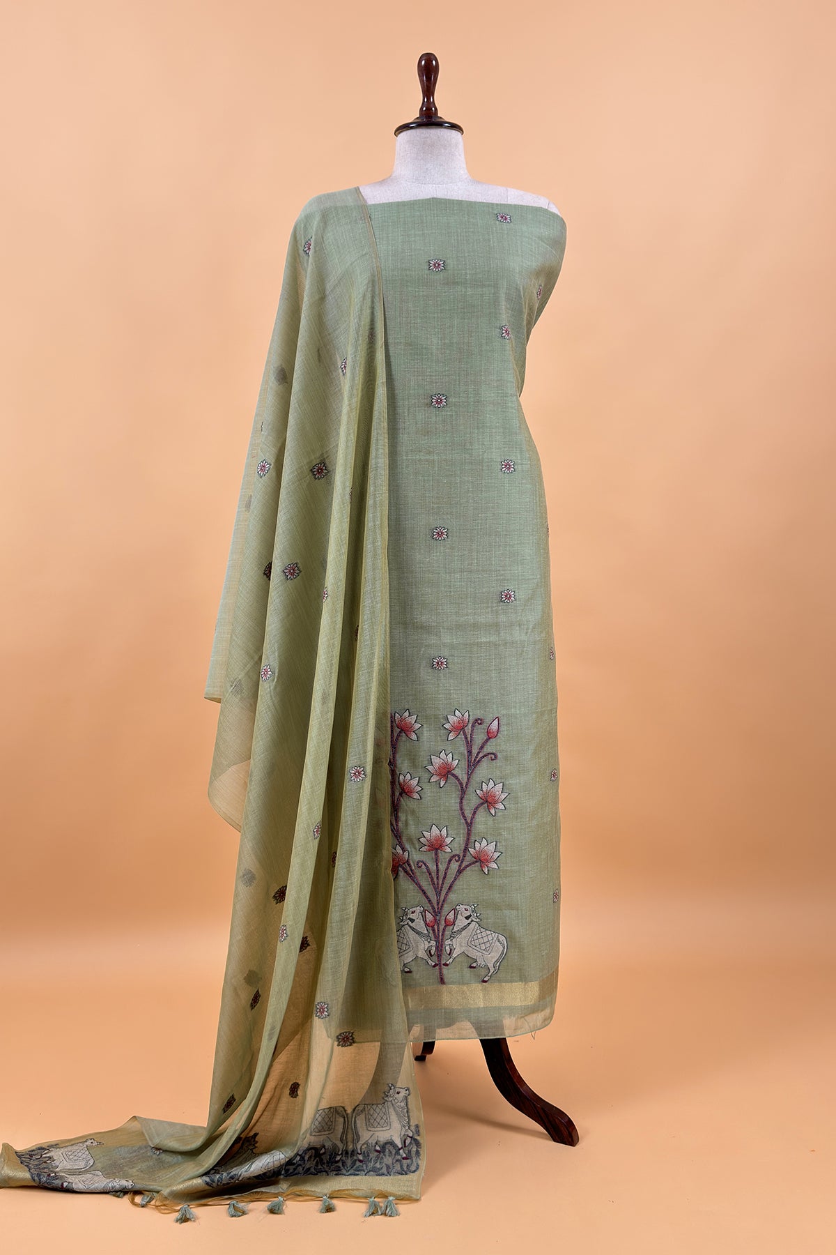 Premium quality jamdani suit for women

