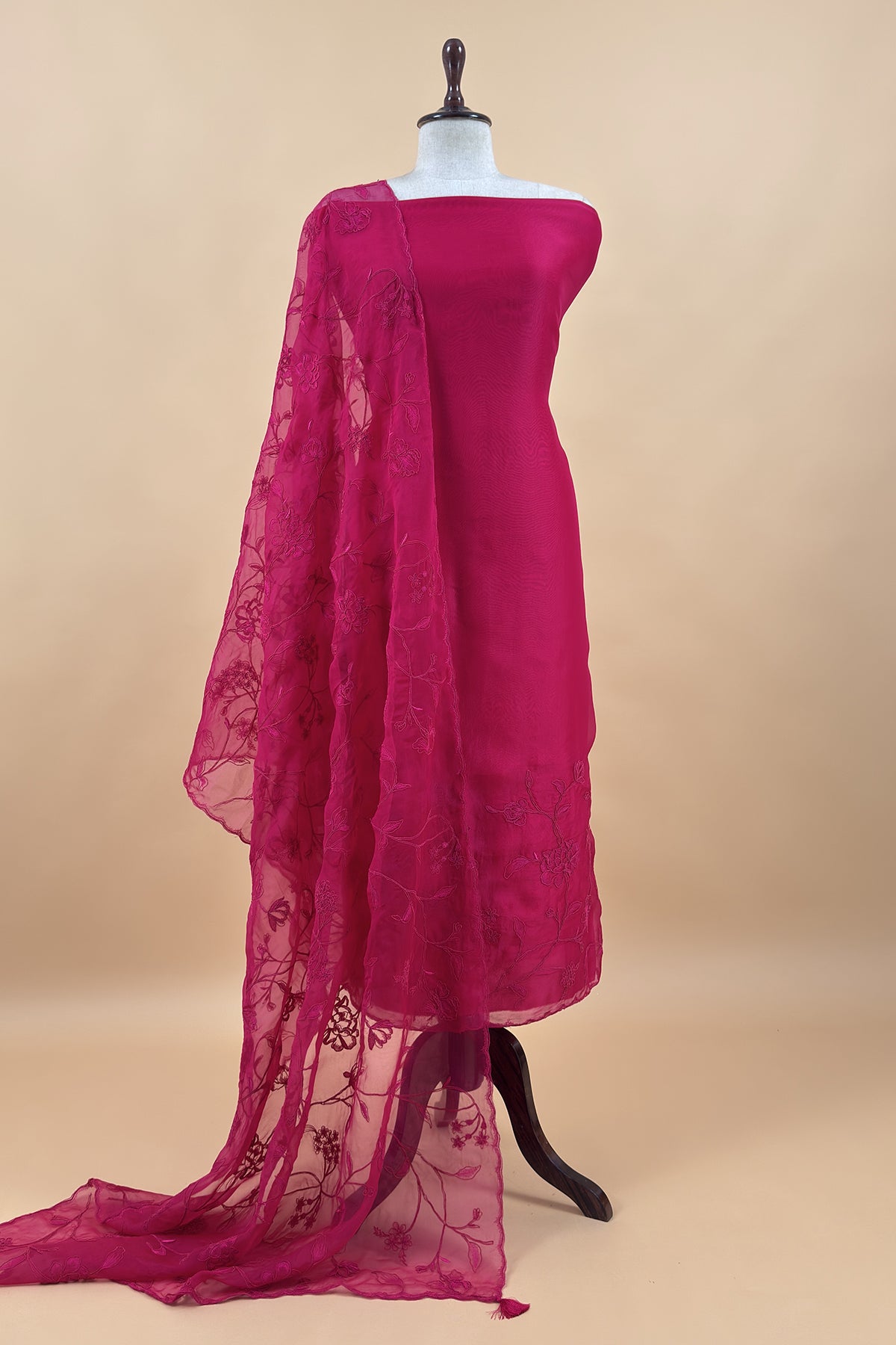 Shop designer organza suit for party and wedding celebration

