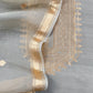 Grey Unstitched Pure Silk Suit With Kadwa Weaving