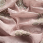 Pink Mul Suit Fabric With Bronze Sequin Embroidery