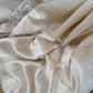 Beige Handloom Kora Silk Suit With Kadwa Meenakari Blouse