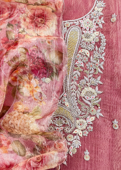 Shop indian wear tissue silk suit for bridal trousseau

