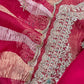 Luxury handloom tissue silk suit with dupatta


