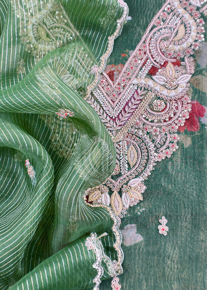 Shop Designer Tissue Suit For Party And Wedding Celebration

