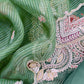 Festive wear tissue silk unstitched suit with duppta

