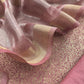 Taffy Pink Designer Pure Brocade Silk kurta And Tissue Silk Dupatta