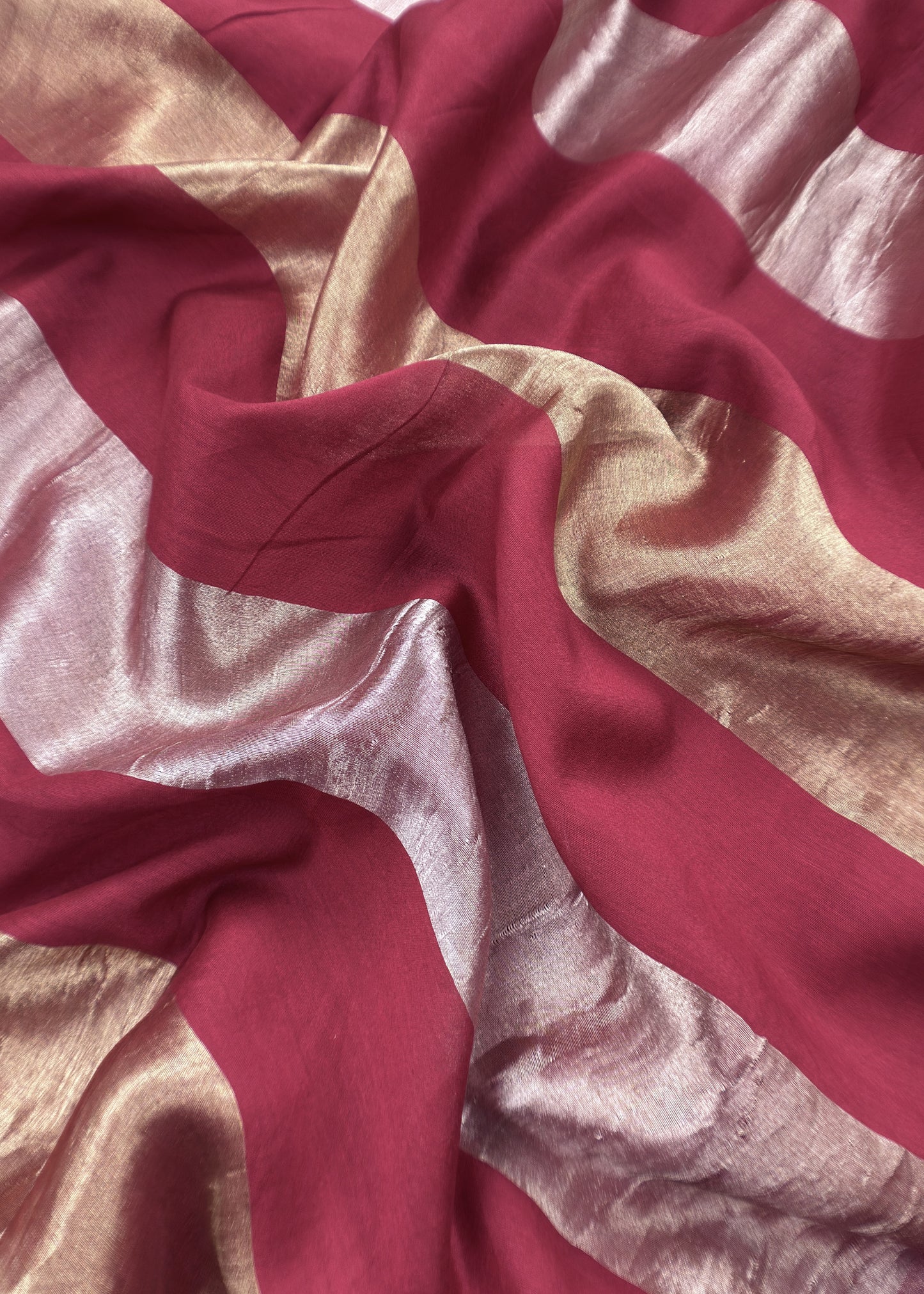 Pure Banarasi Silk suit with Zari Weaving
