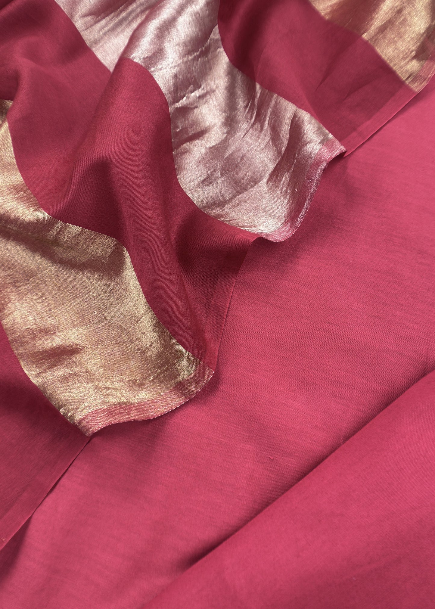 Pure Banarasi Silk suit with Zari Weaving