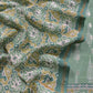 Green Maheshwari Silk Suit Set Patola Print Dupatta