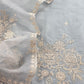 Premium quality kora silk unstitched suit with dupatta


