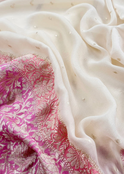 Indian traditional wear khaddi georgette suit fabric

