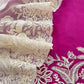 Organza unstitched suit with dupatta

