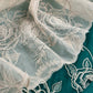 Bottle Green Pure Kora Silk Suit With French Thread Embroidery