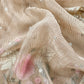 Beige latte Pure kora silk Unstitched Suit with Embroidery