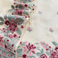 Pure organza suit with parsi thread embroidery

