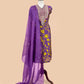 Trending and designer silk suit set for women

