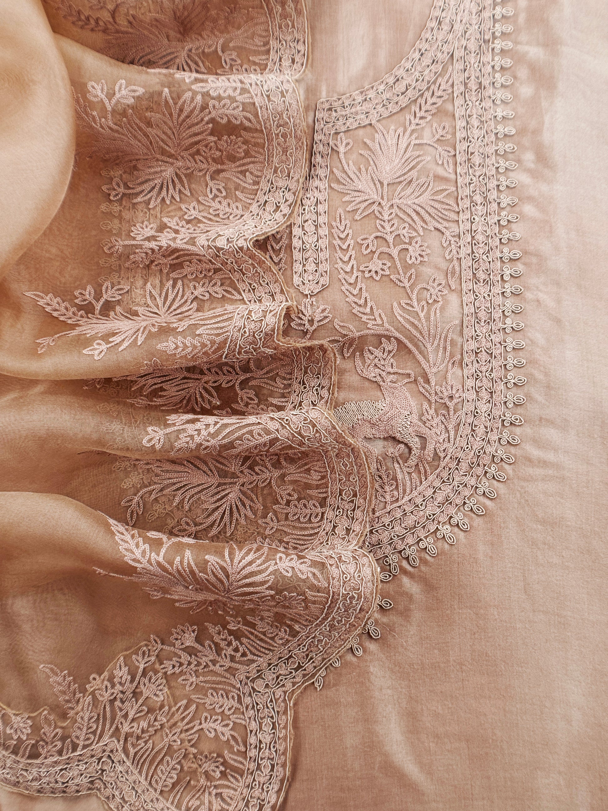 Indian ethnic wear kora silk suits for women

