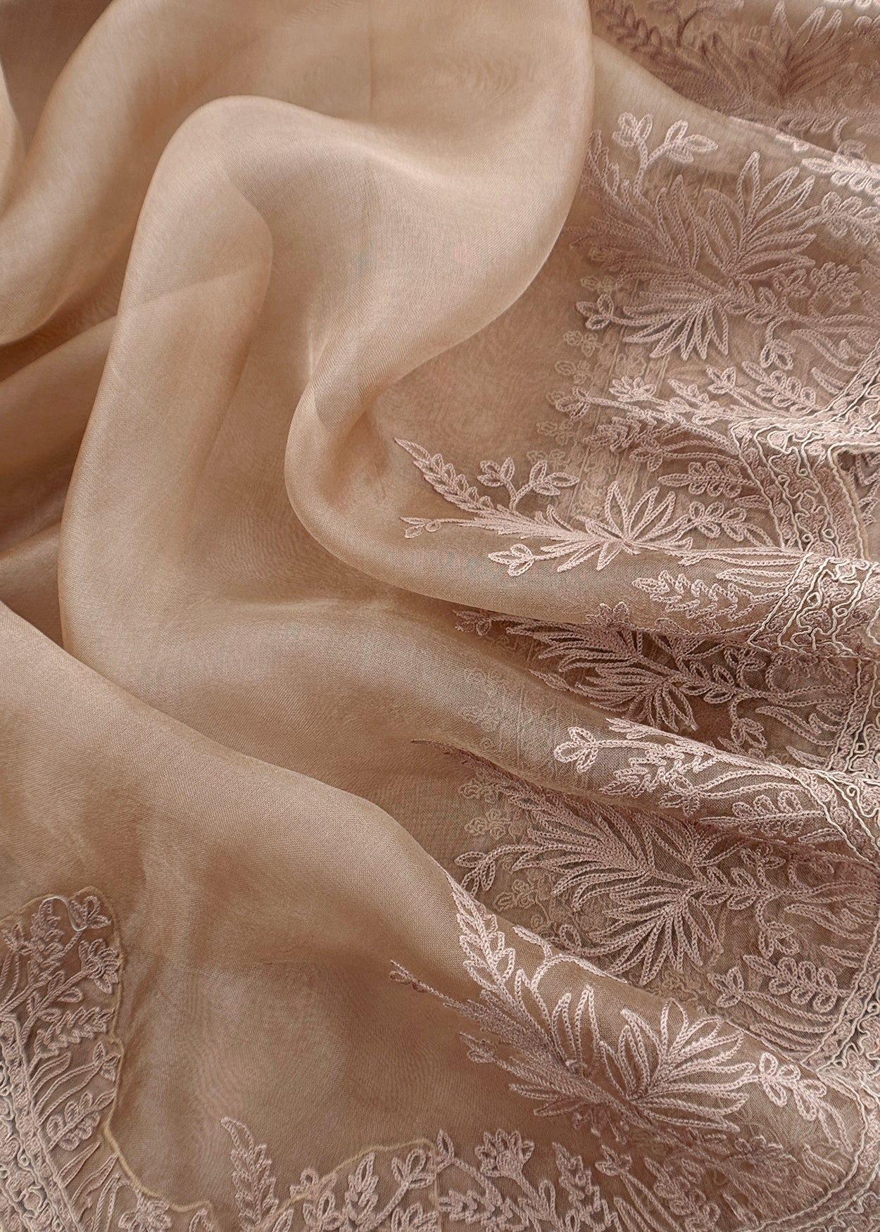 Luxury Handloom kora silk suit with dupatta

