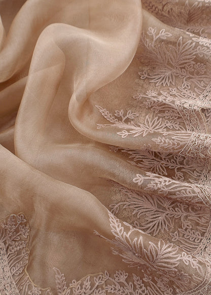 Luxury Handloom kora silk suit with dupatta

