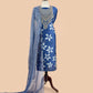 silk suit with kora silk dupatta

