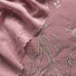 Pastel Pink Presenting Our Pure Mul Cotton Unstitched Dupatta Suit With Tissue Appliqué Work
