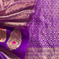Premium quality kora silk unstitched suit with dupatta

