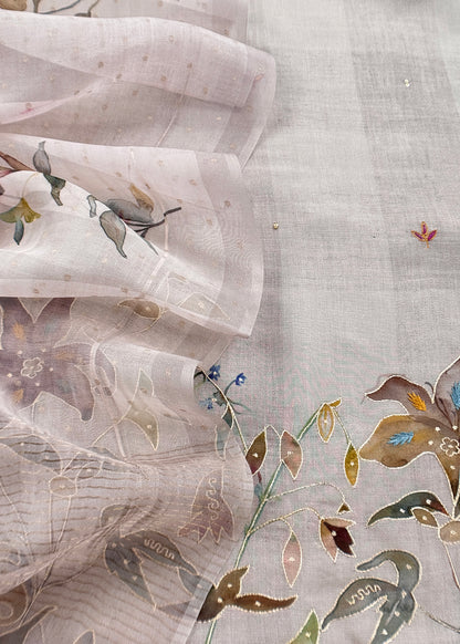 Festive celebration kora silk suit at the best price

