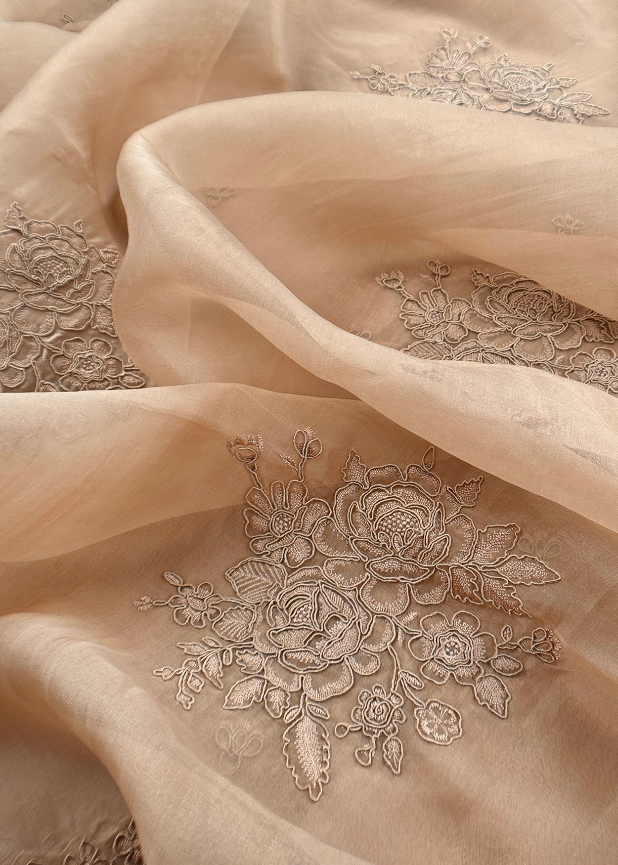 Kora silk suit for bridal trousseau

