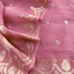 Premium quality kora silk unstitched suit with dupatta

