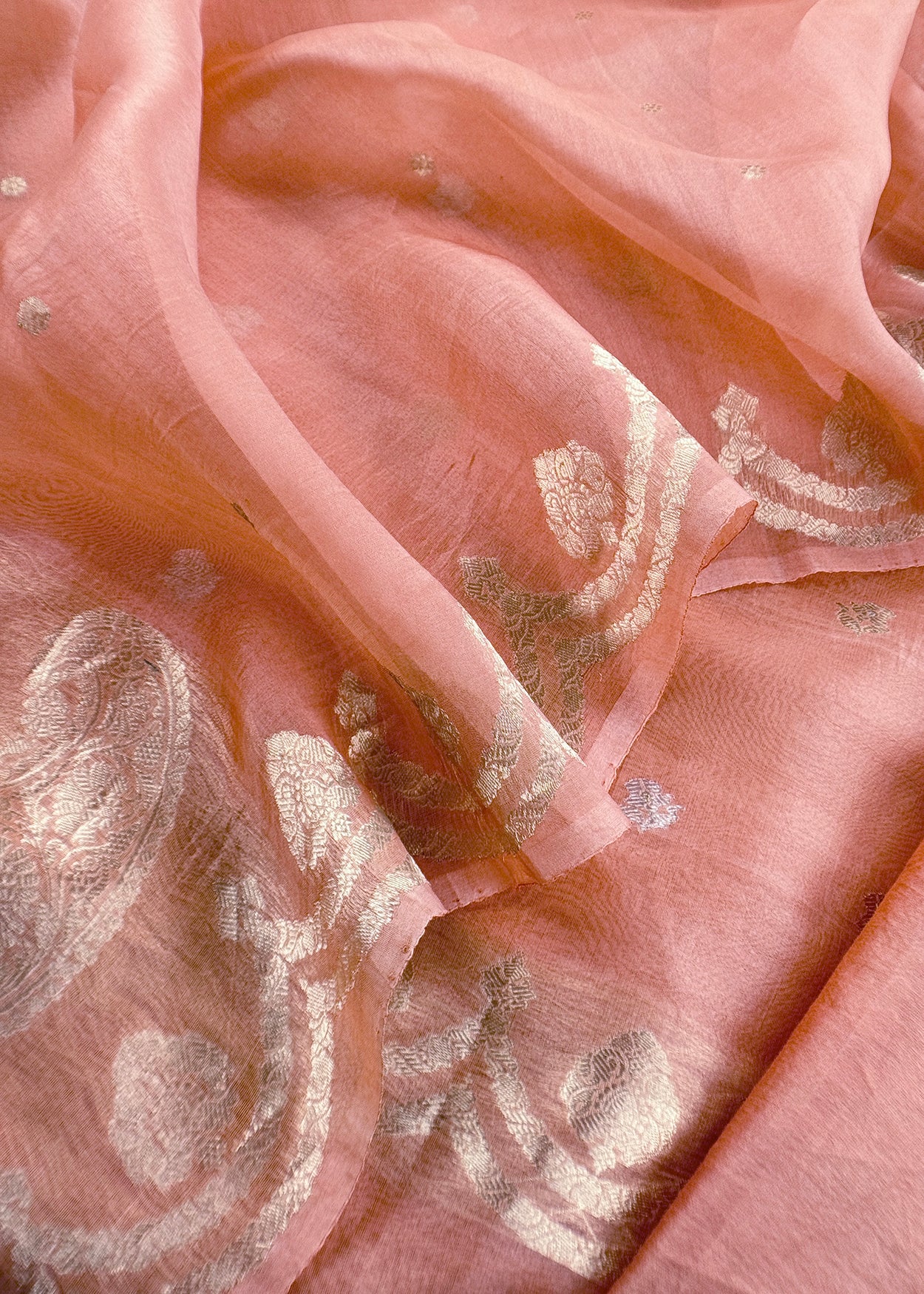 Shop designer kora silk suit for party and wedding celebration

