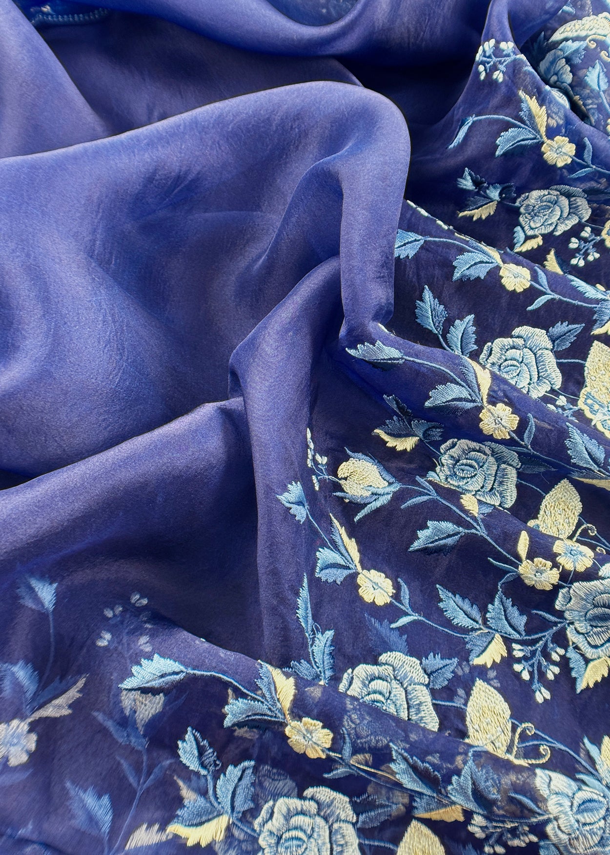 Shop designer kora silk suit for party and wedding celebration

