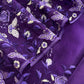Pure kora silk suit with parsi thread embroidery

