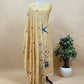 Drak Mauve Pure Mul Cotton Chidiya Embroidered Suit With Dupatta