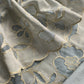 Grey Cutwork Tissue Silk Suit With Dupatta